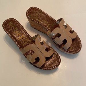 Sam Edelman Double E Patent Wedges